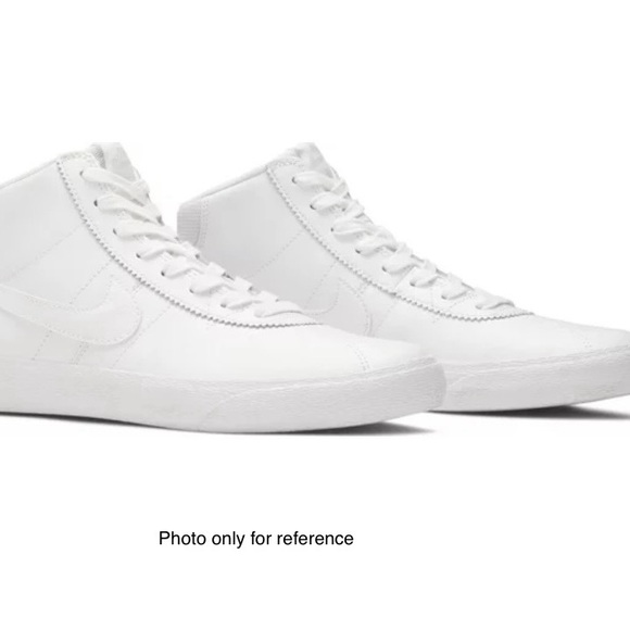 Nike Used Bruin High Sb White Women 923112-100 Size US10 EU 42 - Picture 2 of 14